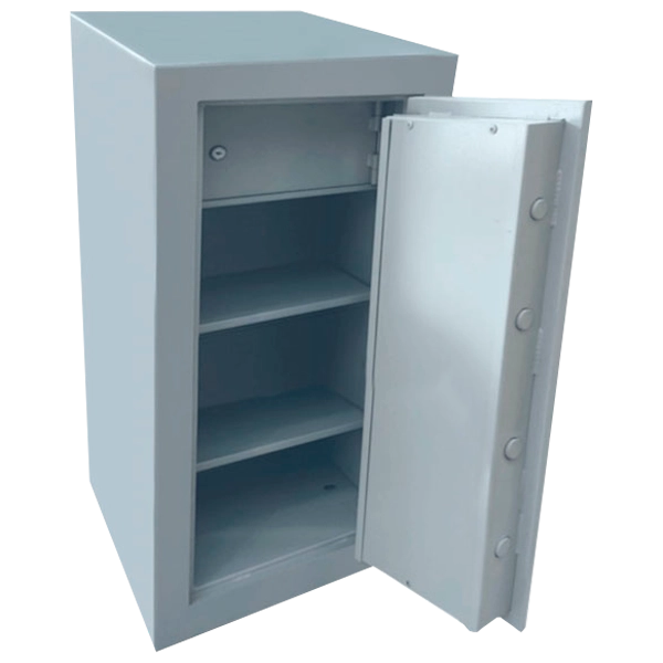 Takemura Cofres – Cofre Blindado TCL 100 aberto, mostrando o interior