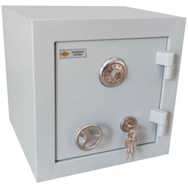 Takemura Cofres – Cofre Blindado TCL 40 fechado, vista frontal