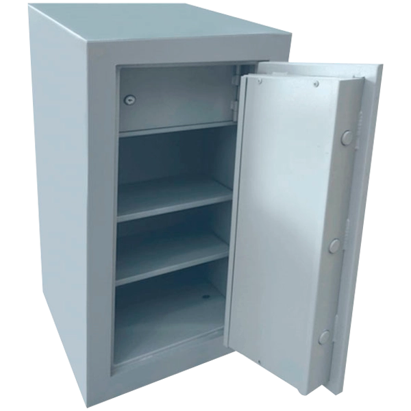 Takemura Cofres – Cofre Blindado TCL 80 aberto, mostrando o interior