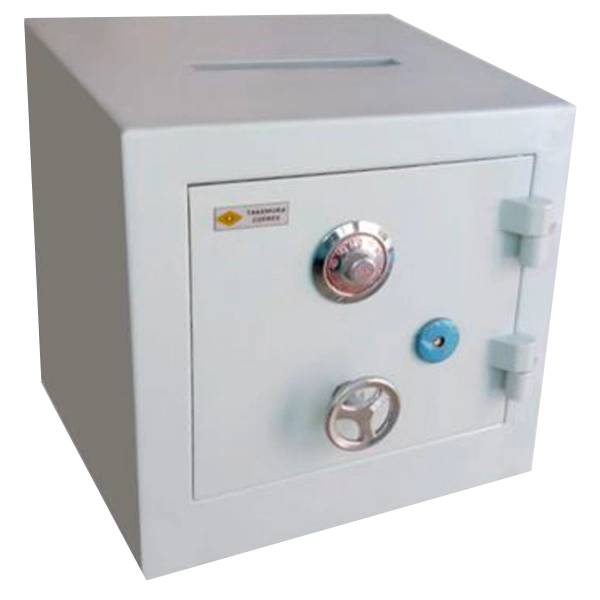 Takemura Cofres – Cofre Boca de Lobo TCL 40 fechado, vista frontal
