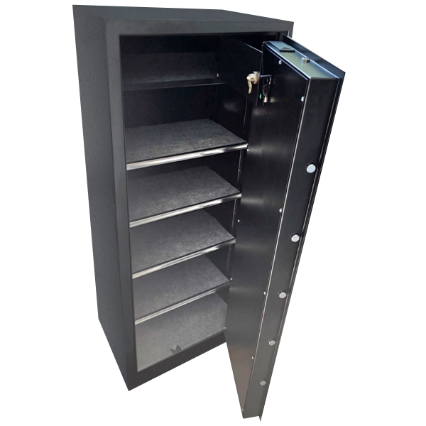 Takemura Cofres – Cofre Digital TCL 1200 SE Titan aberto, mostrando o interior