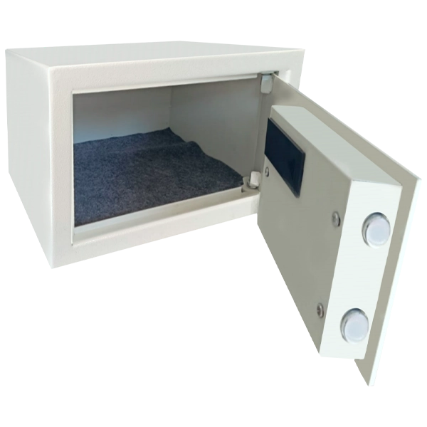 Takemura Cofres – Cofre Digital TCL 200 EB aberto, mostrando o interior