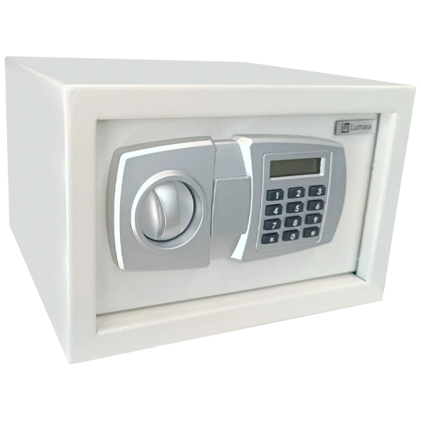 Takemura Cofres – Cofre Digital TCL 200 EB fechado, vista frontal