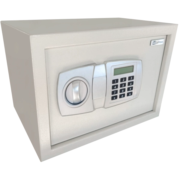 Takemura Cofres – Cofre Digital TCL 250 EB fechado, vista frontal