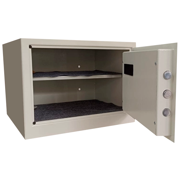 Takemura Cofres – Cofre Digital TCL 350 EB-FF aberto, mostrando o interior