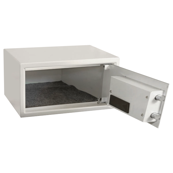 Takemura Cofres – Cofre Digital TCL 430 HBE aberto, mostrando o interior